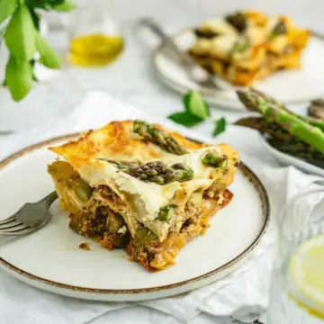 Spárgás lasagne recept