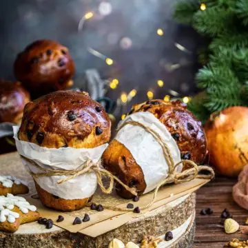 Csokis-magos panettone