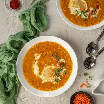 Vöröslencse dahl