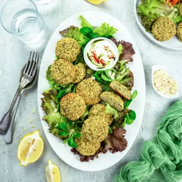 Mungóbabos falafel