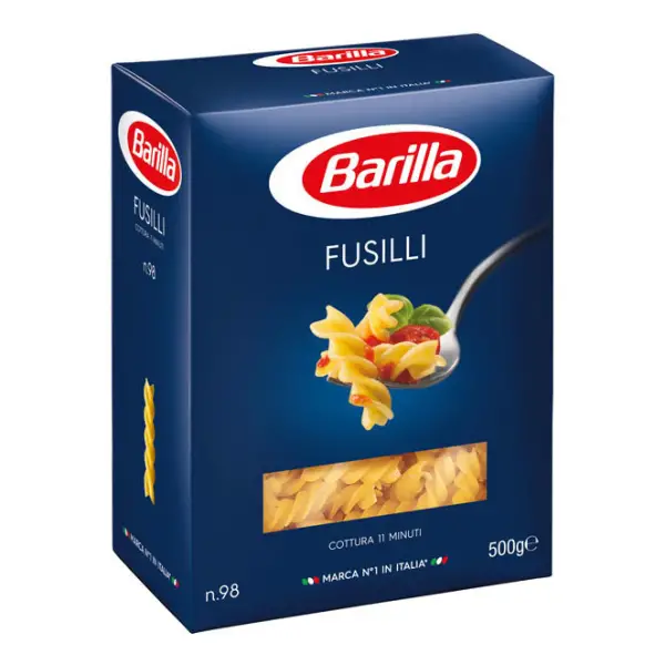 Fusilli durumtészta Barilla 500 g