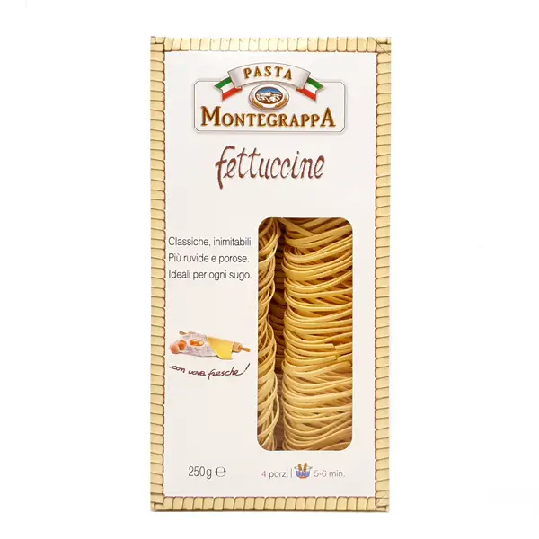 Fettuccine durumtészta tojásos Montegrappa 250 g