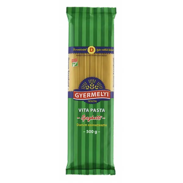 Spagetti durumtészta Gyermelyi Vita Pasta 500 g