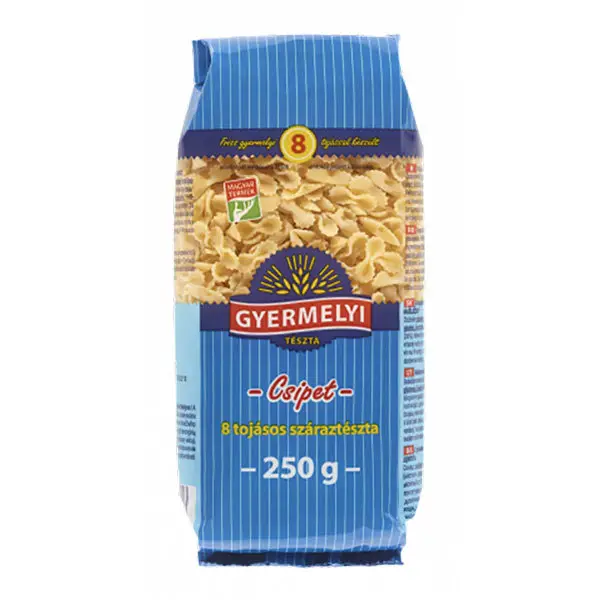 8 tojásos csipetészta Gyermelyi 250 g