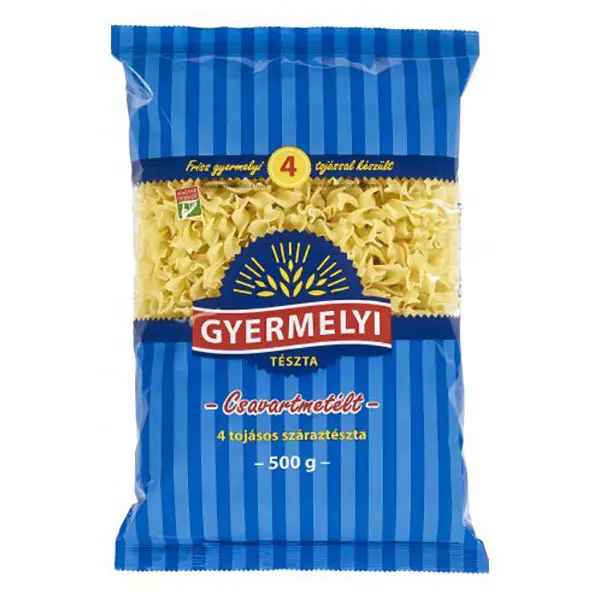 4 tojásos csavartmetélt Gyermelyi 500 g