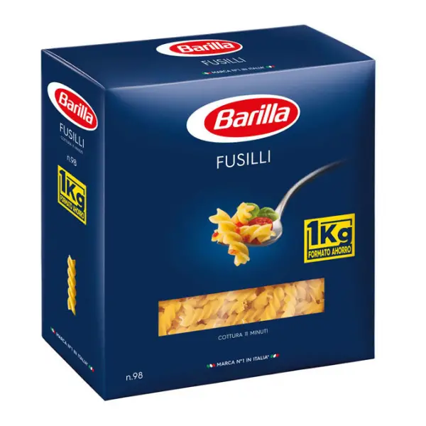 Fusilli durumtészta Barilla 1 kg