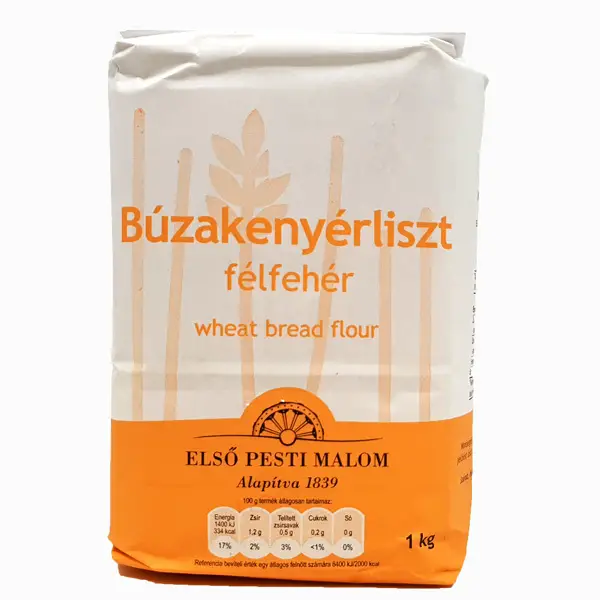 Félfehér búza KENYÉRLISZT Első pesti malom 1 kg