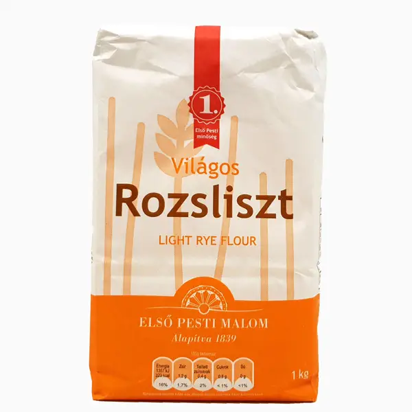 Világos rozsliszt Első pesti malom 1 kg