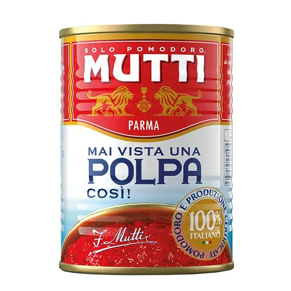 Darabolt paradicsom konzerv Mutti 400 g