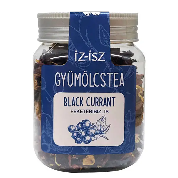 Íz-isz fekete ribizlis gyümölcstea 120 g 