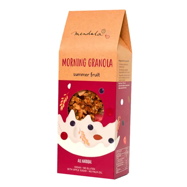 Meggyes-feketeribizlis granola Mendula 300 g 