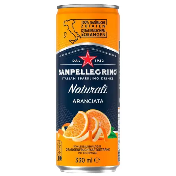 San Pellegrino Aranciata szénsavas narancsital 0,33 l