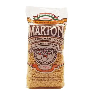 8 tojásos csigatészta Marton 250 g