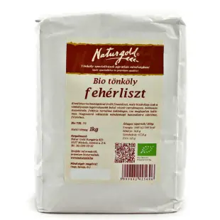 BIO Fehér tönkölybúzaliszt Naturgold 1 kg