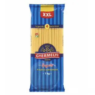 4 tojásos spagetti Gyermelyi xxl 1 kg